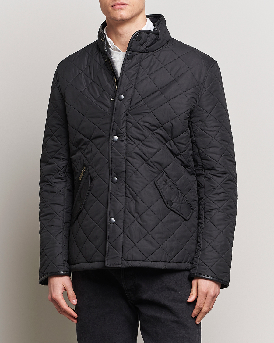 Herre | Jakker | Barbour Lifestyle | Powell Quilted Jacket Black