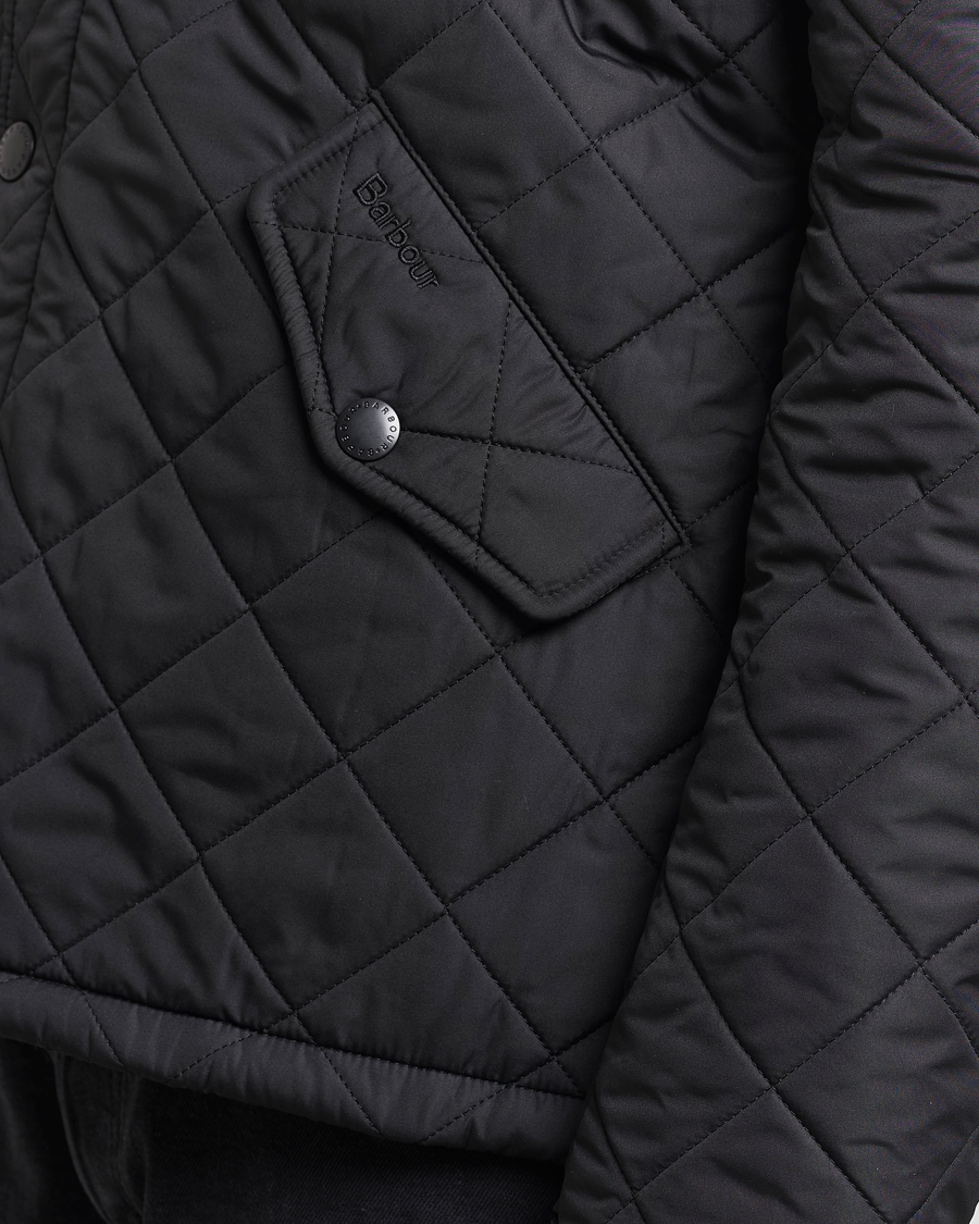 Herre | Jakker | Barbour Lifestyle | Powell Quilted Jacket Black