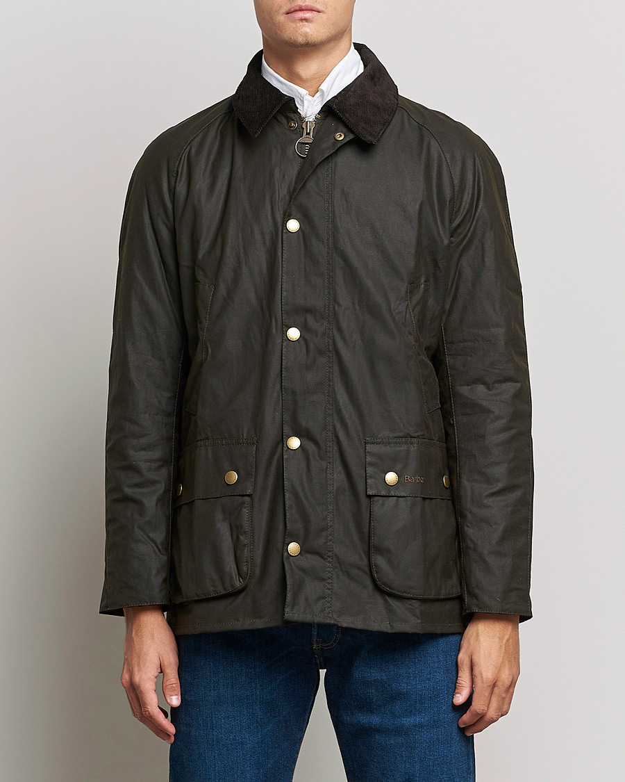 Herre | Høstjakker | Barbour Lifestyle | Ashby Wax Jacket Olive