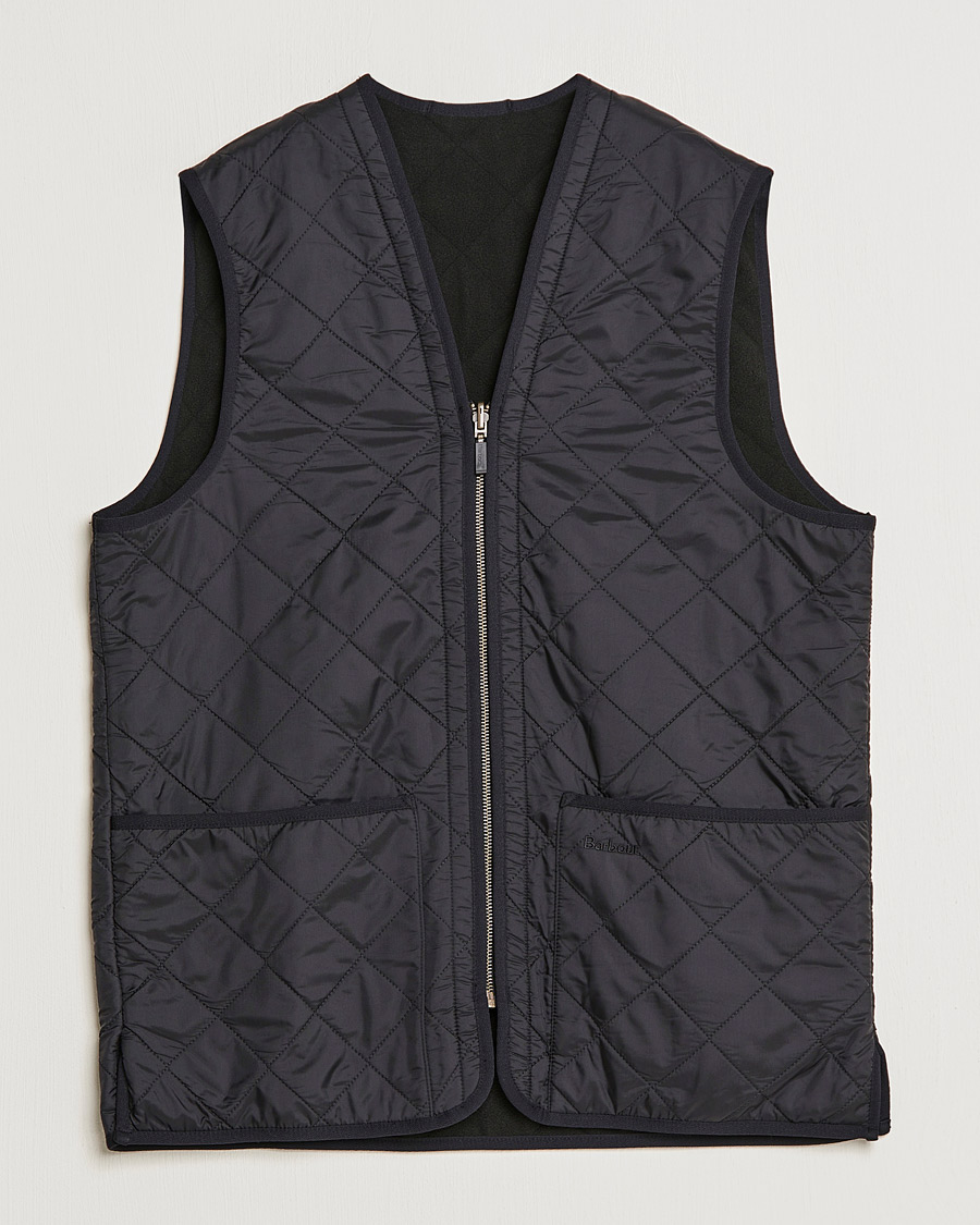 Herre | Vester | Barbour Lifestyle | Quilt Waistcoat/Zip-In Liner Black