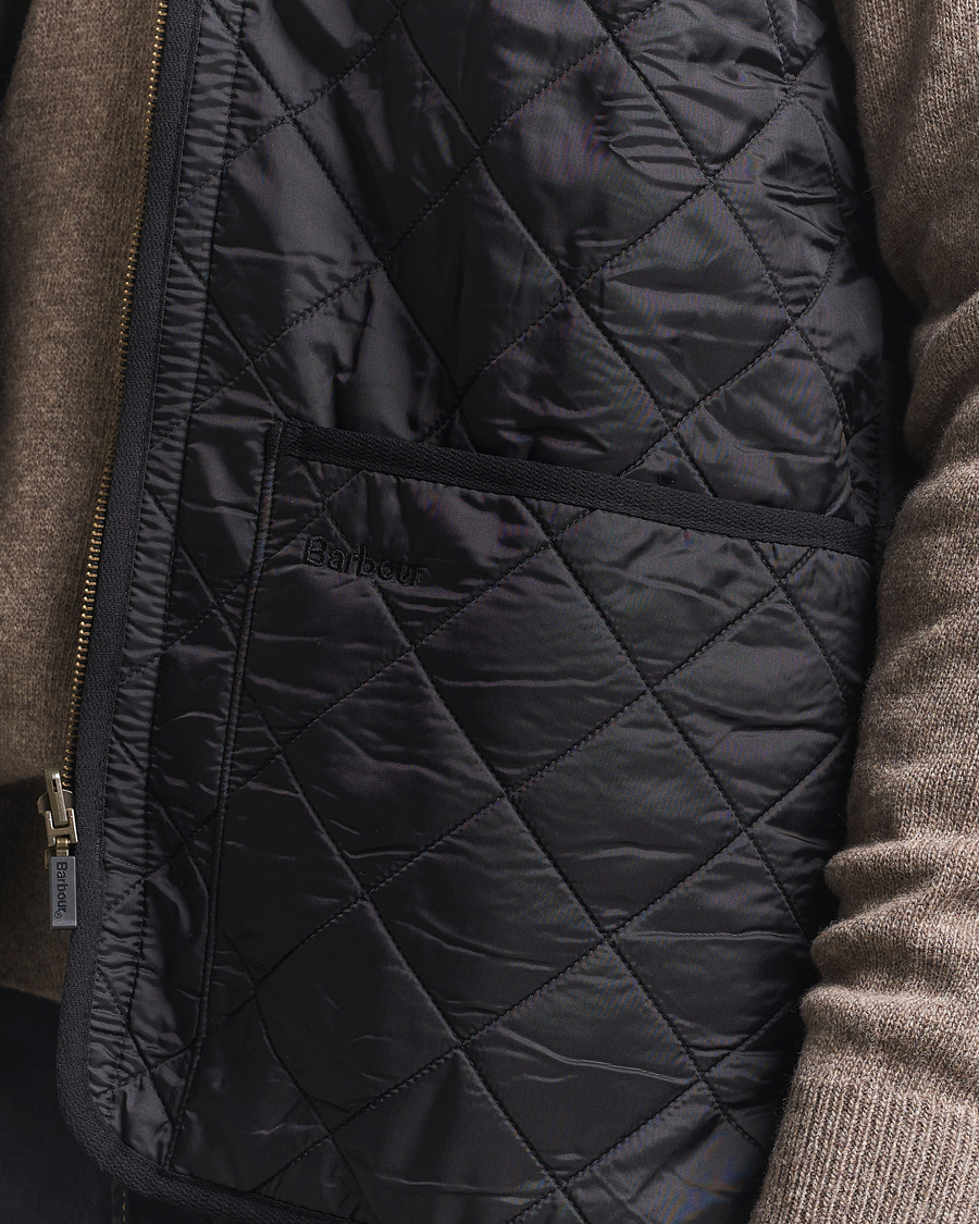 Herre | Vester | Barbour Lifestyle | Quilt Waistcoat/Zip-In Liner Black