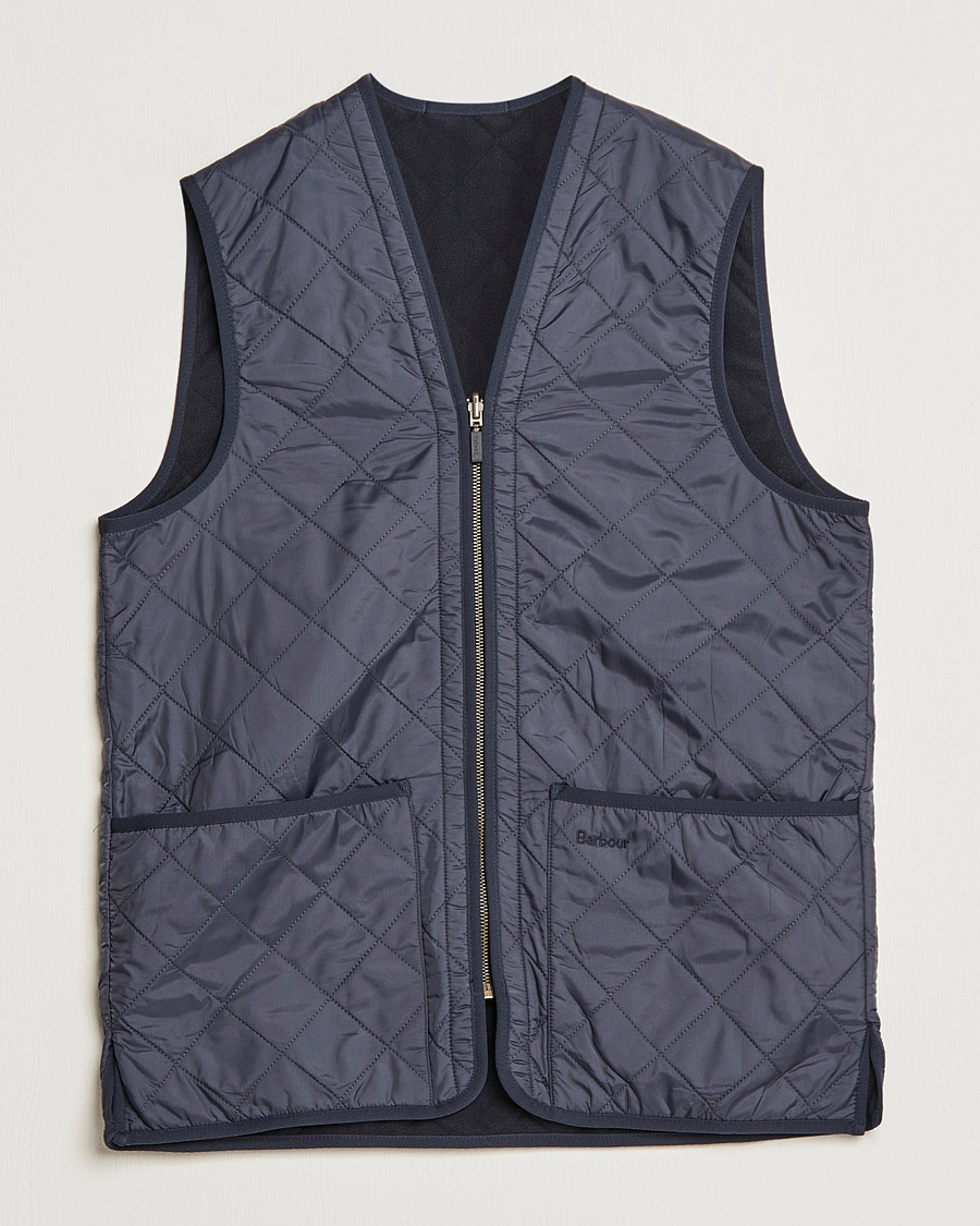 Herre | Vester | Barbour Lifestyle | Quilt Waistcoat/Zip-In Liner Navy