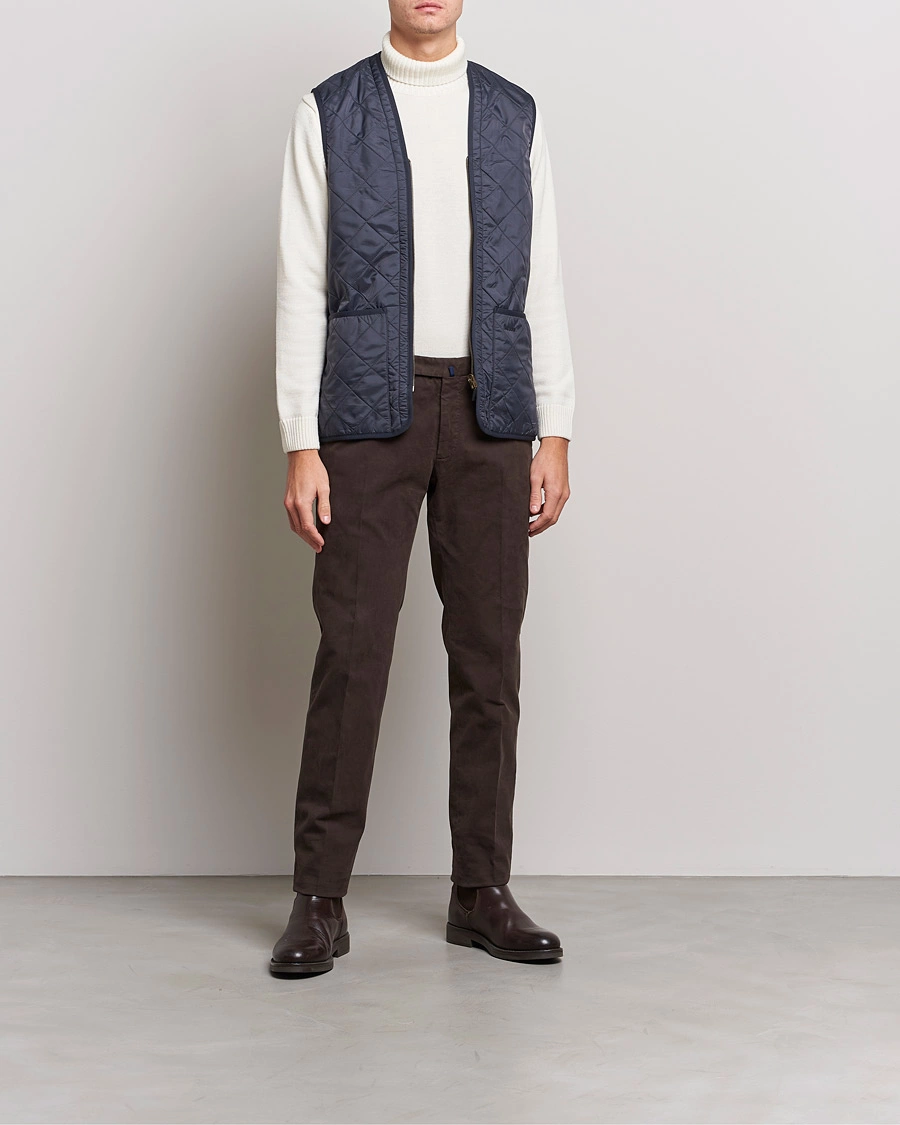 Herre | Vester | Barbour Lifestyle | Quilt Waistcoat/Zip-In Liner Navy