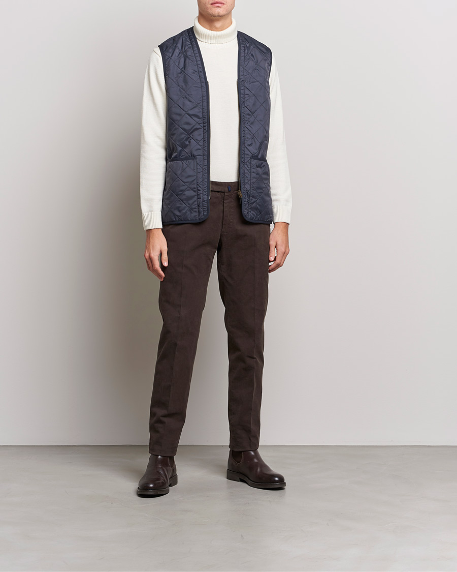Herre | Vester | Barbour Lifestyle | Quilt Waistcoat/Zip-In Liner Navy