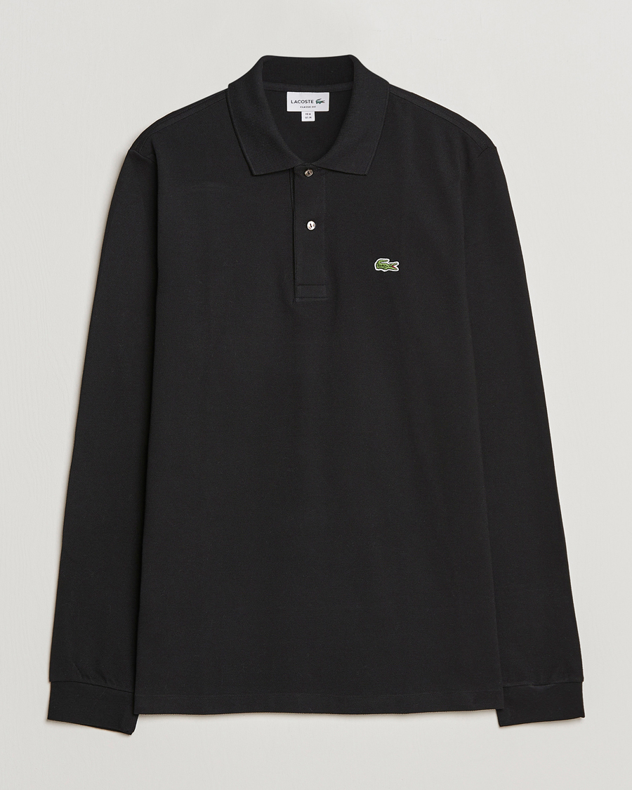 Herre | Pikéer | Lacoste | Original Long Sleeve Polo Piké Black
