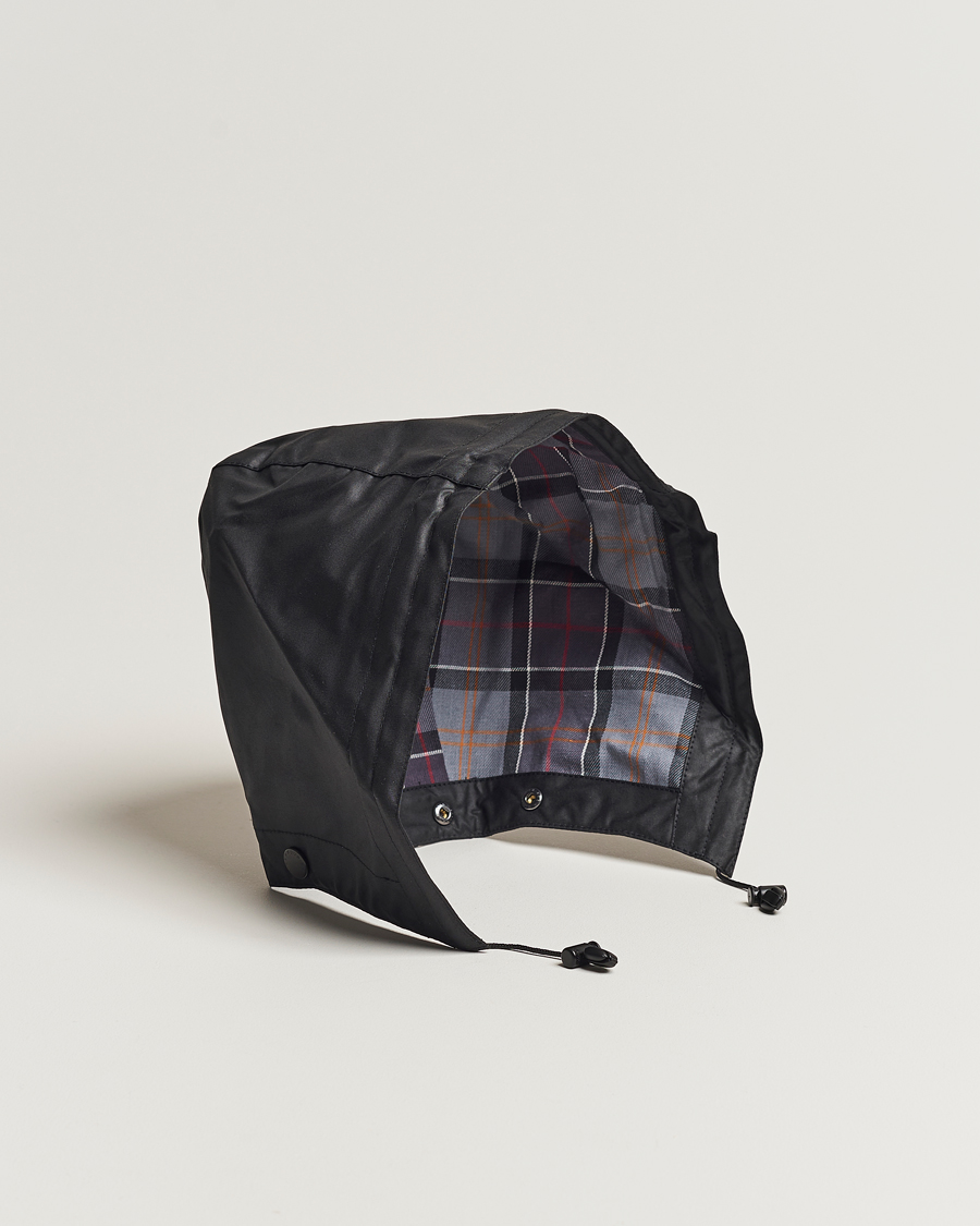 Herre | Jakker | Barbour Lifestyle | Waxed Cotton Hood Black
