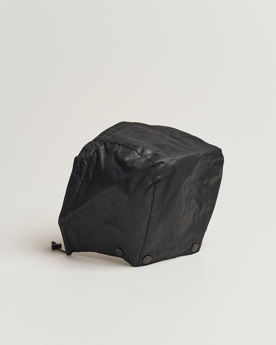 Herre | Tilbehør jakker | Barbour Lifestyle | Waxed Cotton Hood Black