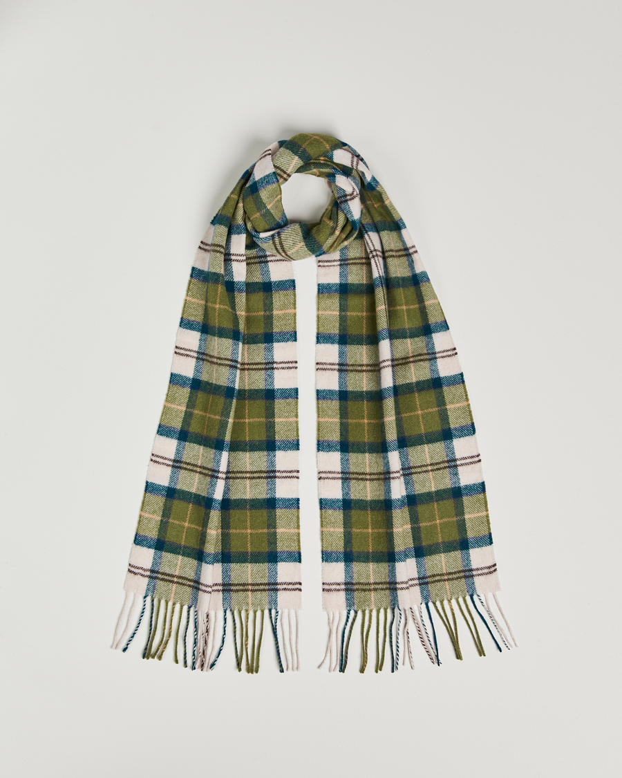 Herre | Skjerf | Barbour Lifestyle | Tartan Lambswool Scarf Ancient