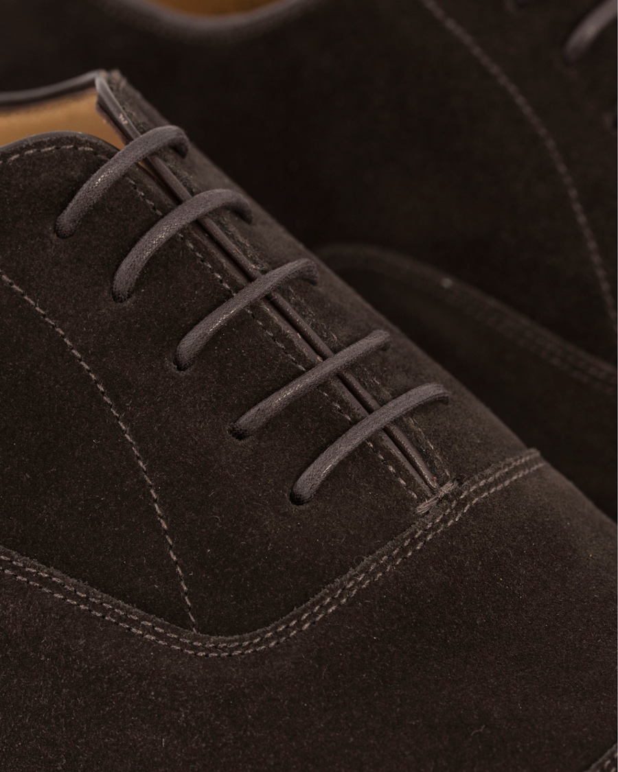 Herre | Loake 1880 Aldwych Oxford Dark Brown Suede | Loake 1880 | Aldwych Oxford Dark Brown Suede