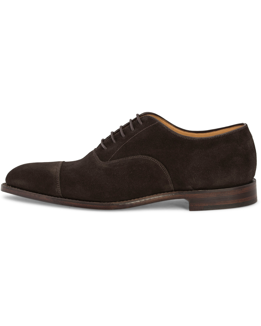 Herre | Loake 1880 Aldwych Oxford Dark Brown Suede | Loake 1880 | Aldwych Oxford Dark Brown Suede