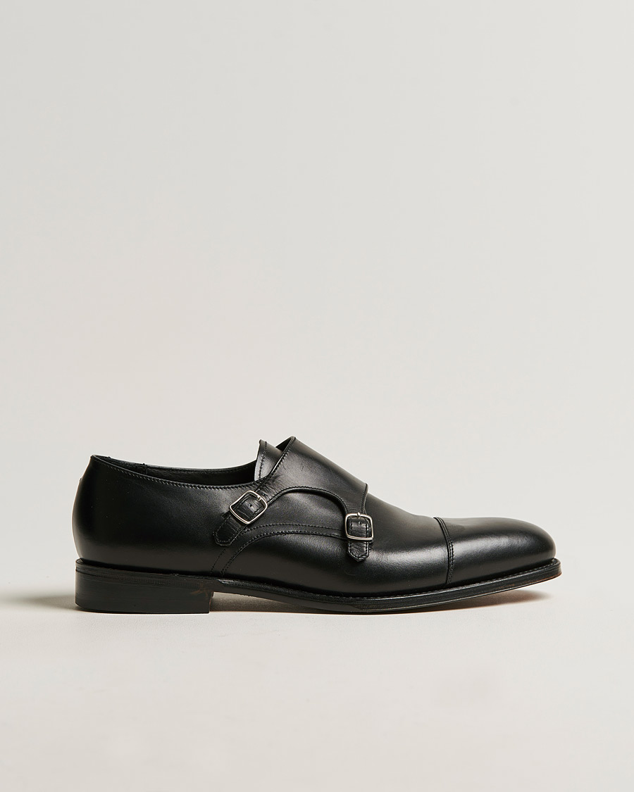 Herre | Munkesko | Loake 1880 | Cannon Monkstrap Black Calf