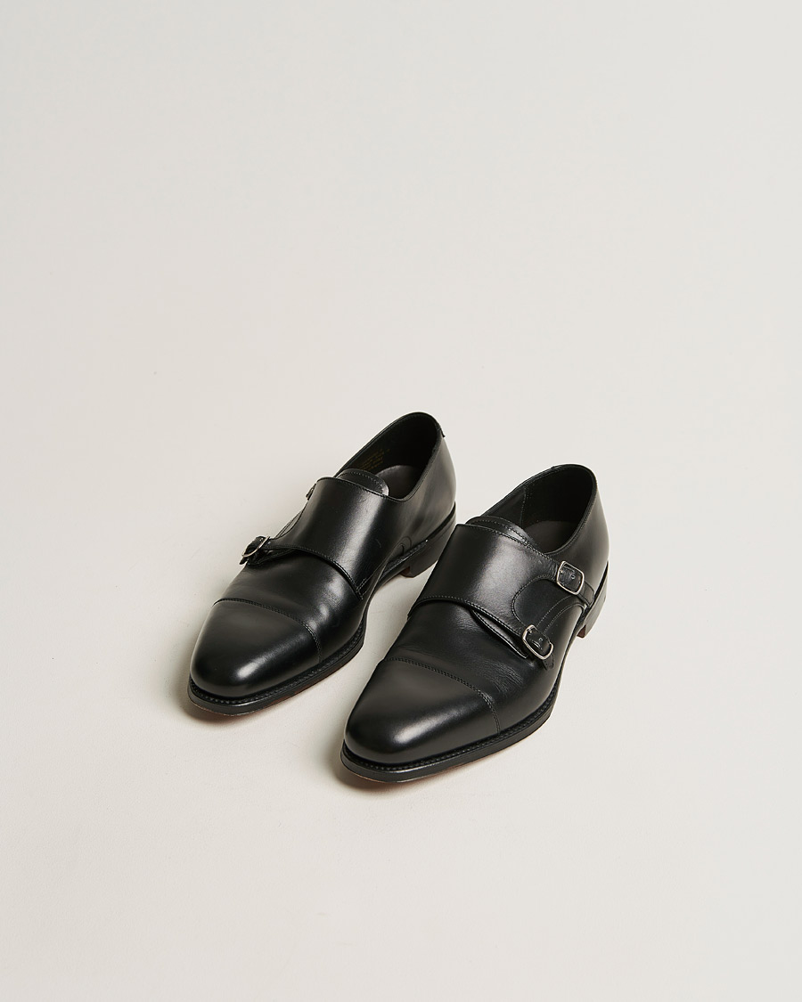 Herre | Munkesko | Loake 1880 | Cannon Monkstrap Black Calf