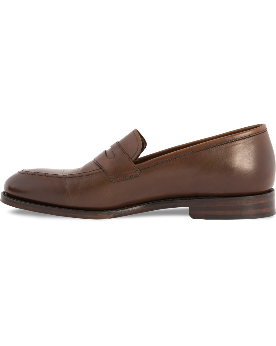 Herre | Loake 1880 Whitehall Loafer Dark Brown Burnished Calf | Loake 1880 | Whitehall Loafer Dark Brown Burnished Calf
