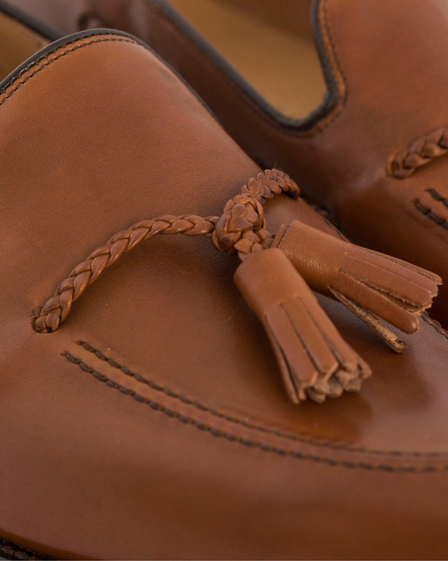 Herre | Loake 1880 Temple Loafer Brown Burnished Calf | Loake 1880 | Temple Loafer Brown Burnished Calf