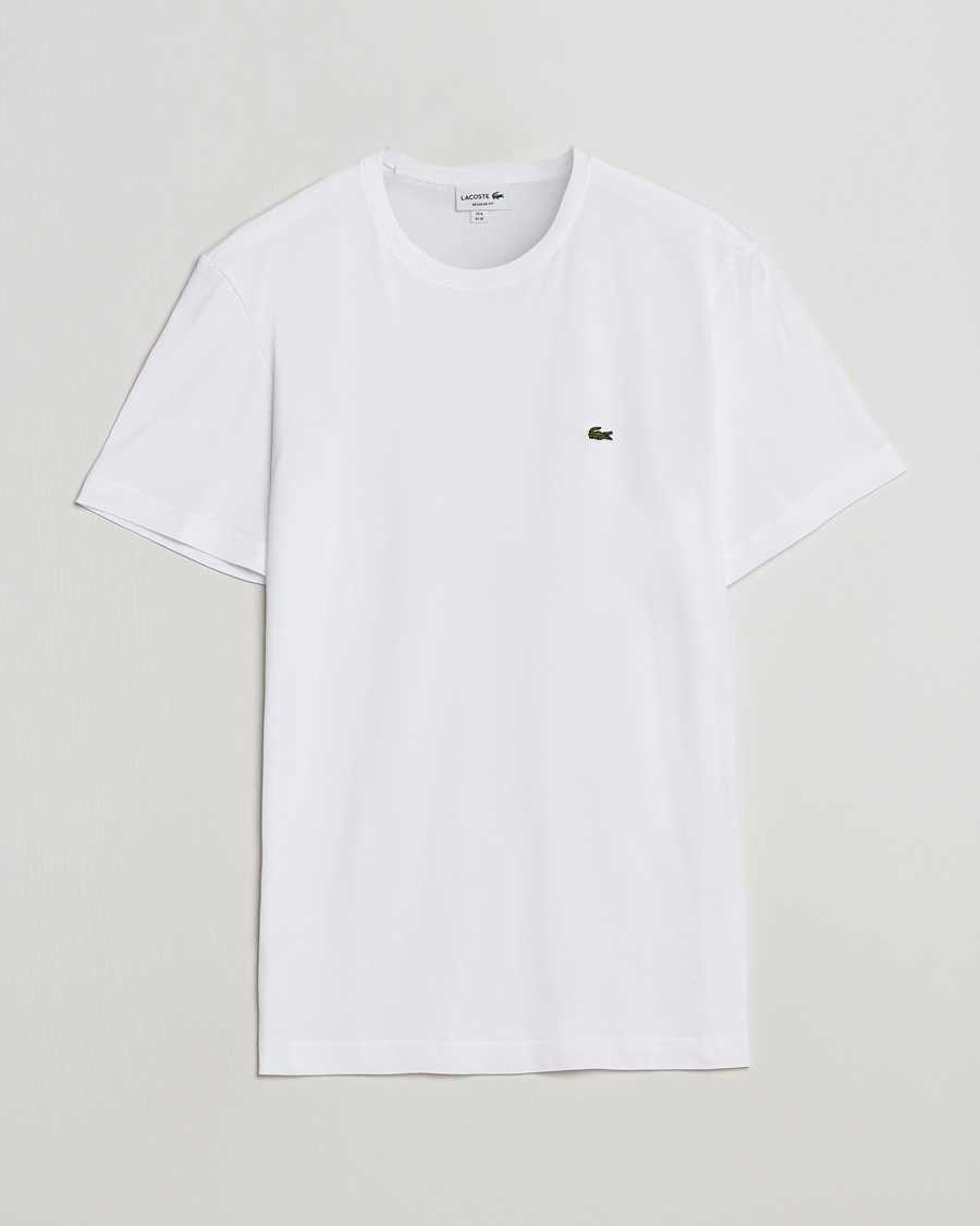 Herre | T-Shirts | Lacoste | Crew Neck T-Shirt White