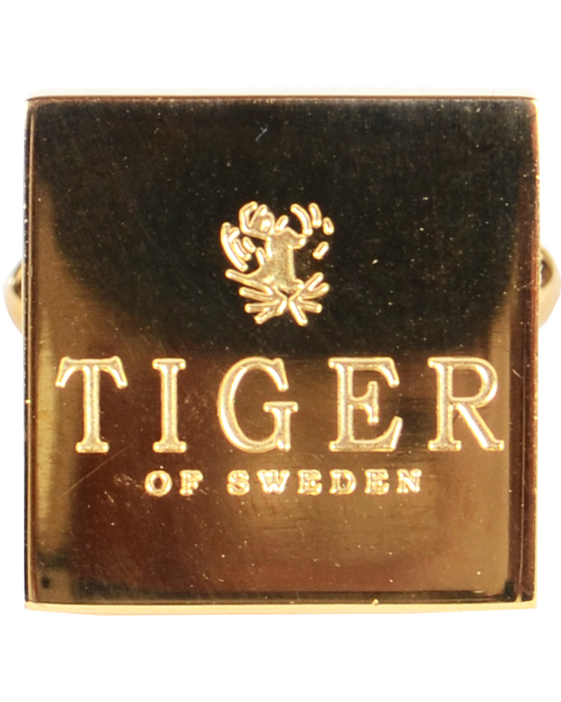 Herre | Tiger of Sweden Francesco Cuff Link Gold | Tiger of Sweden | Francesco Cuff Link Gold