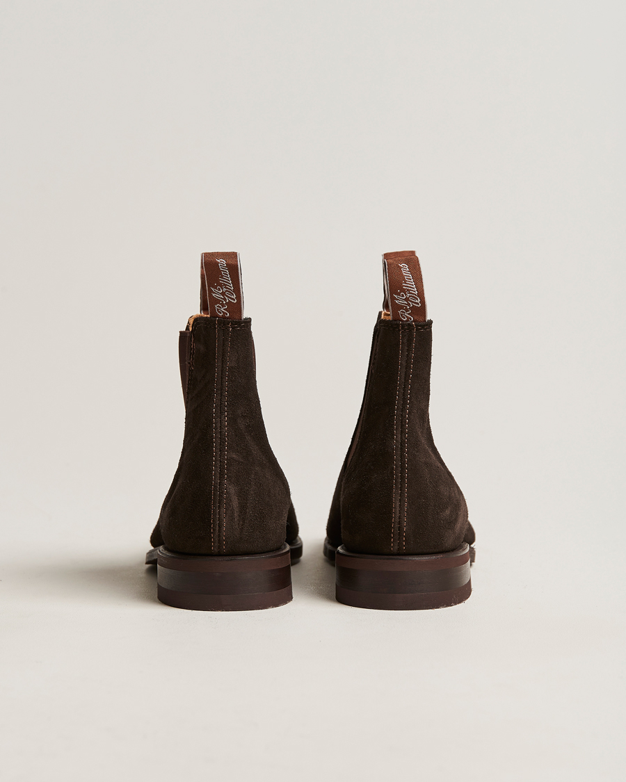 Herre | R.M.Williams Wentworth G Boot Chocolate Suede | R.M.Williams | Wentworth G Boot Chocolate Suede