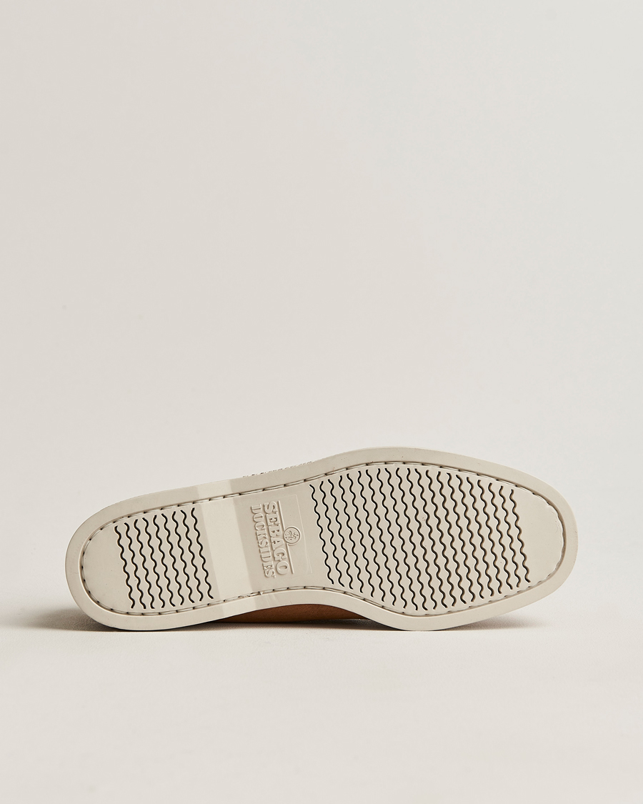 Herre | Seilersko | Sebago | Docksides Nubuck Boat Shoe Brown