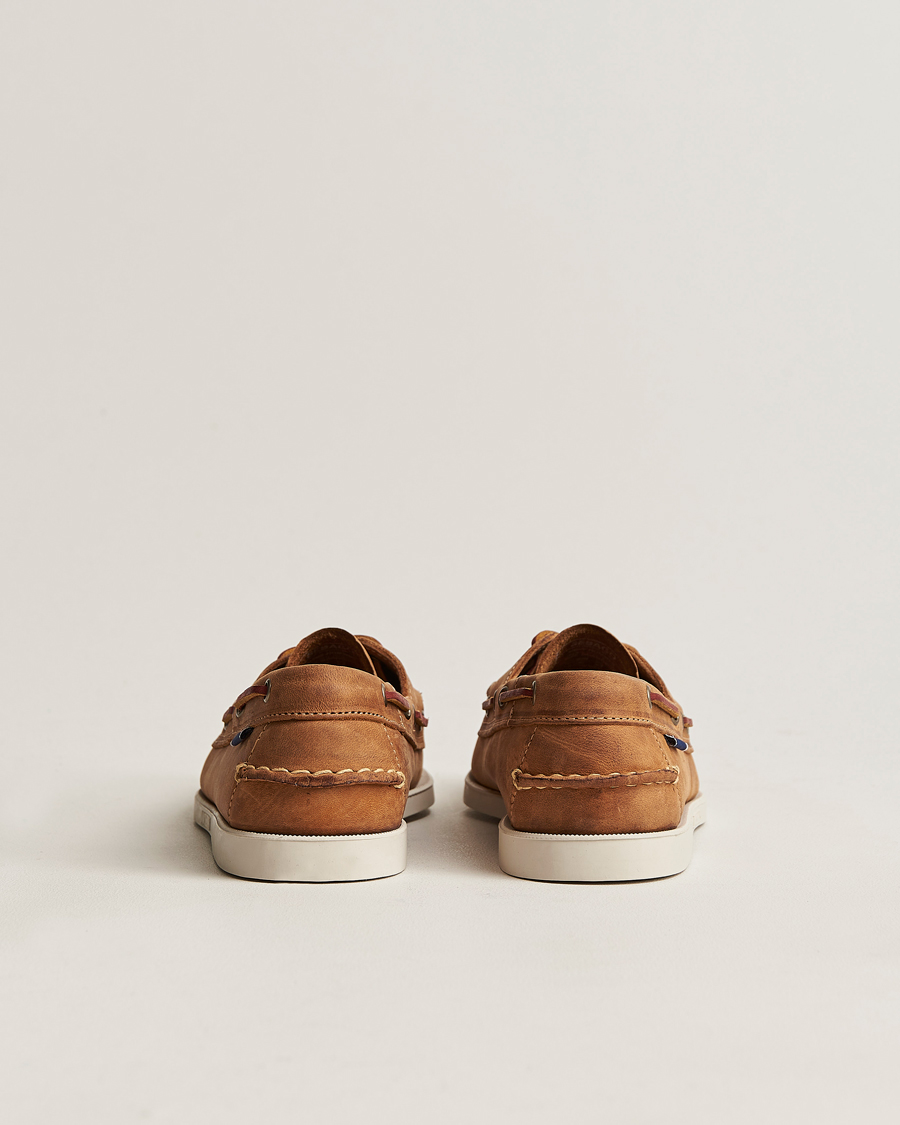 Herre | Seilersko | Sebago | Docksides Nubuck Boat Shoe Brown