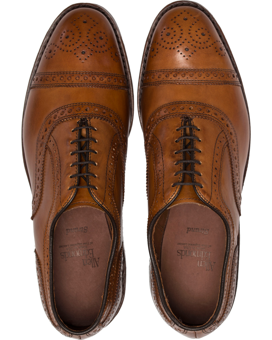 Herre | Allen Edmonds Strand Brogue Walnut | Allen Edmonds | Strand Brogue Walnut