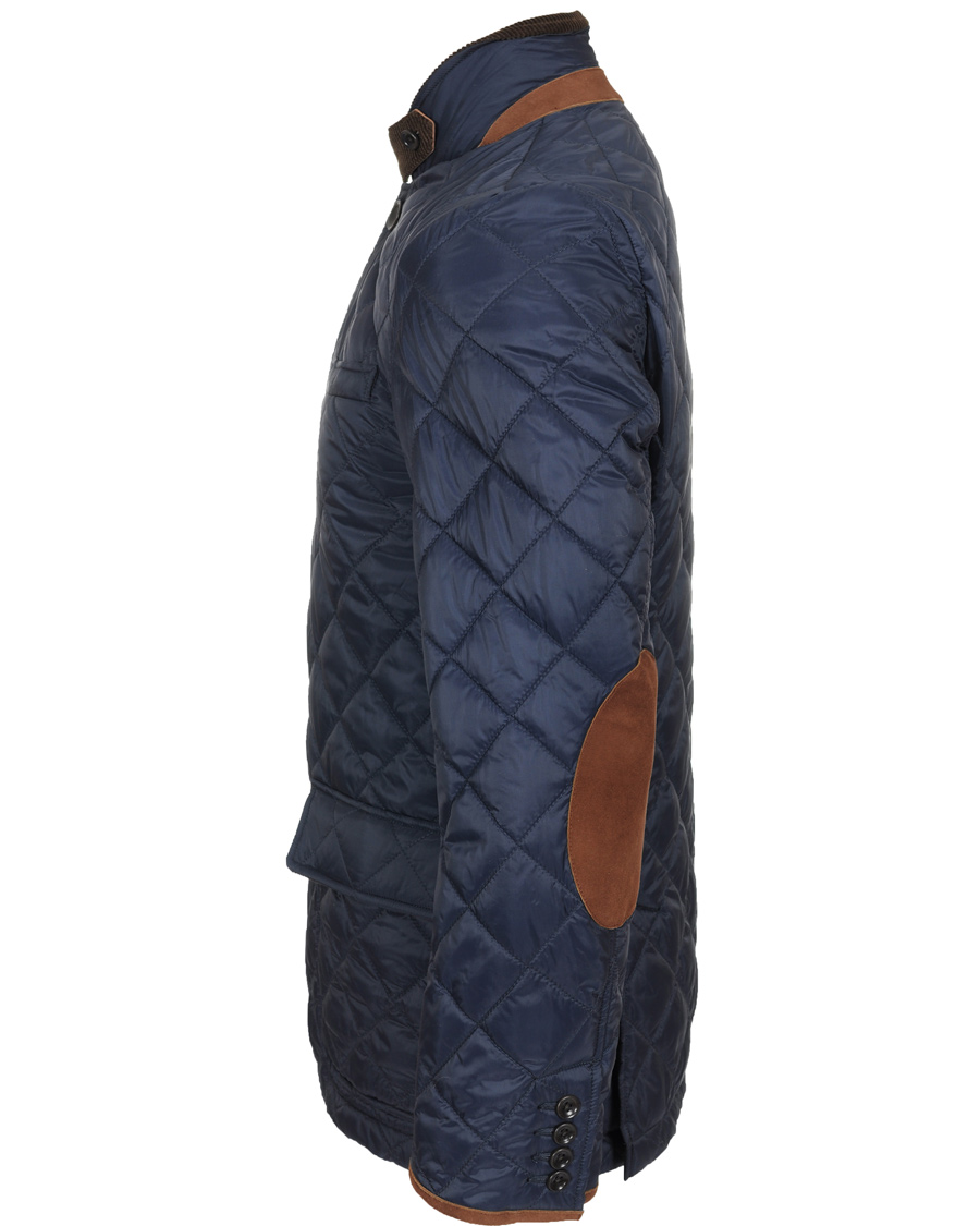 Herre | Jakker | Oscar Jacobson | Tiberius Quilted Jacket Navy