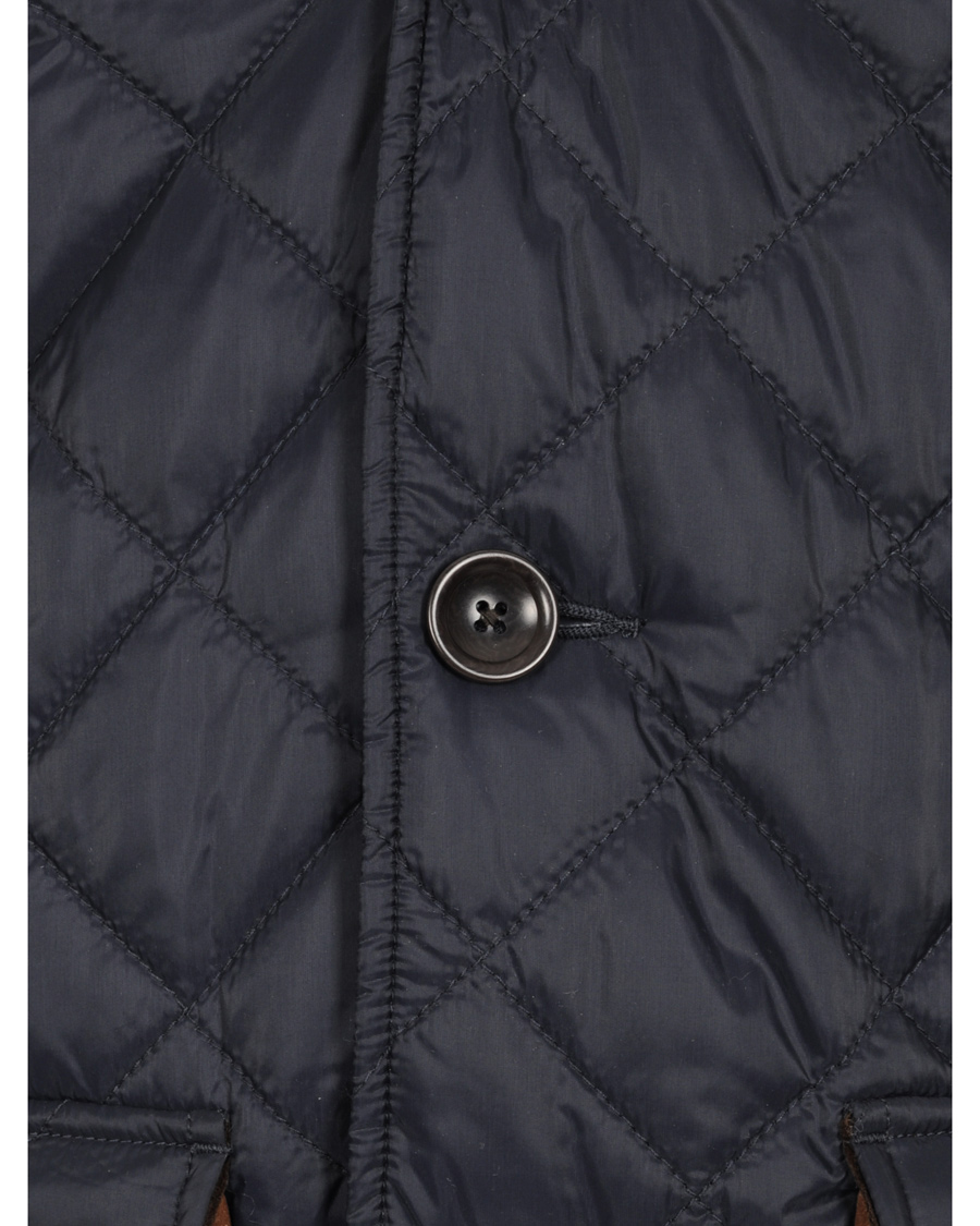 Herre | Jakker | Oscar Jacobson | Tiberius Quilted Jacket Navy