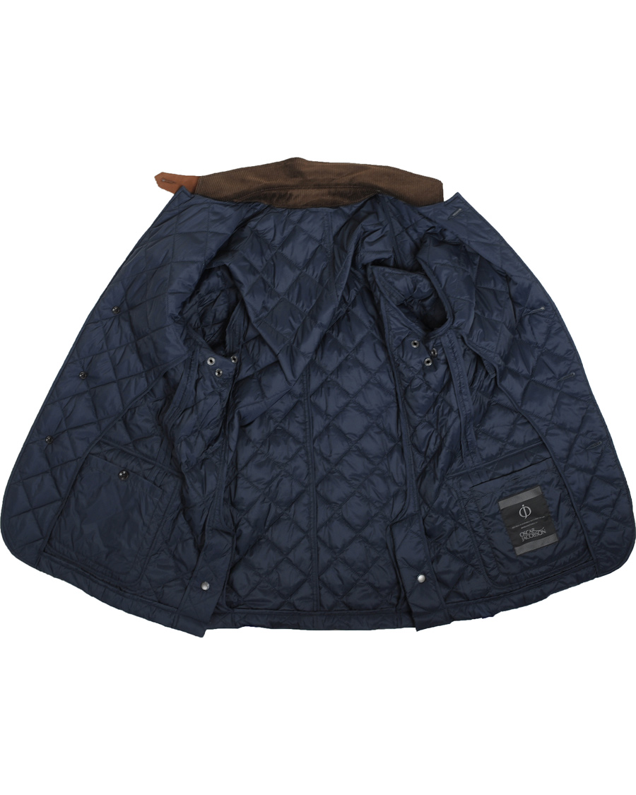 Herre | Jakker | Oscar Jacobson | Tiberius Quilted Jacket Navy