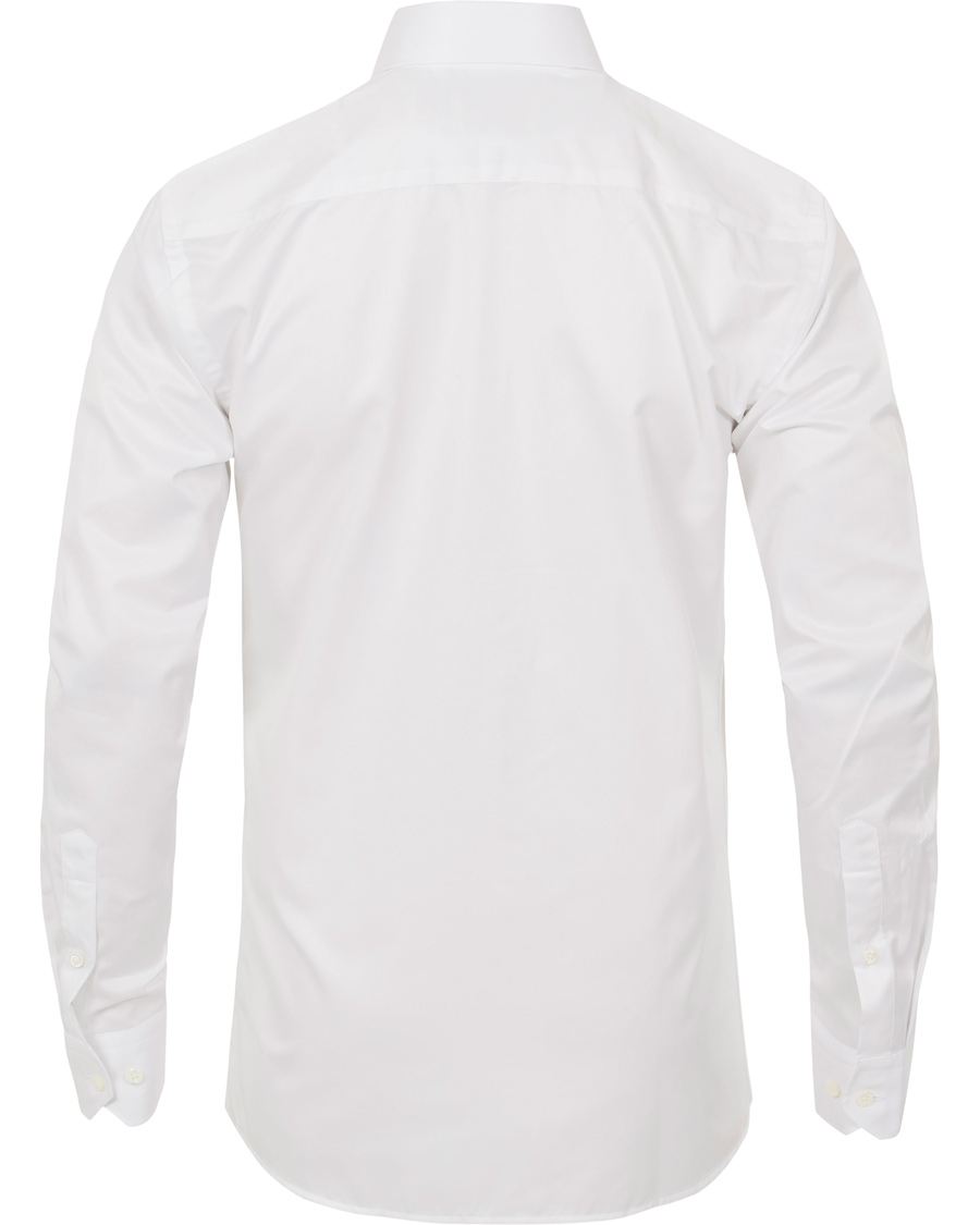 Herre | Skjorter | Oscar Jacobson | Hobson Slim Fit Shirt White