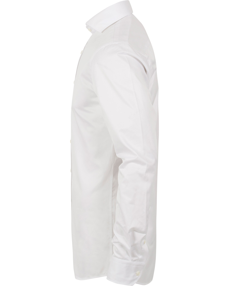 Herre | Skjorter | Oscar Jacobson | Hobson Slim Fit Shirt White