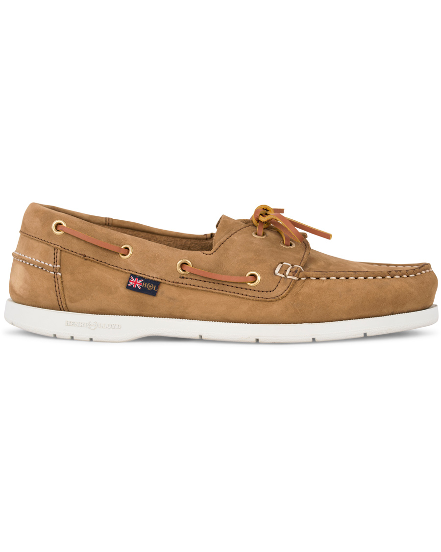 Herre | Henri Lloyd Arkansa Boat Shoe Brown Nubuck | Henri-Lloyd | Henri Lloyd Arkansa Boat Shoe Brown Nubuck