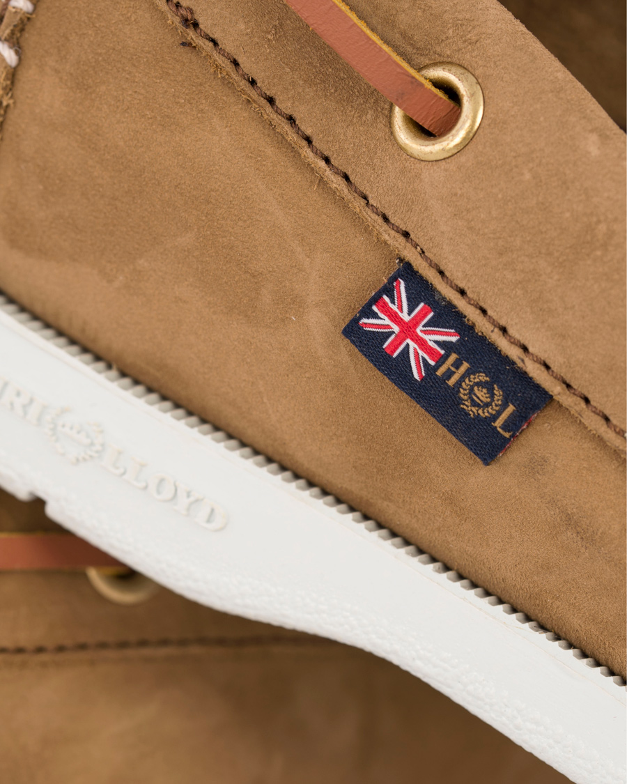Herre | Henri Lloyd Arkansa Boat Shoe Brown Nubuck | Henri-Lloyd | Henri Lloyd Arkansa Boat Shoe Brown Nubuck