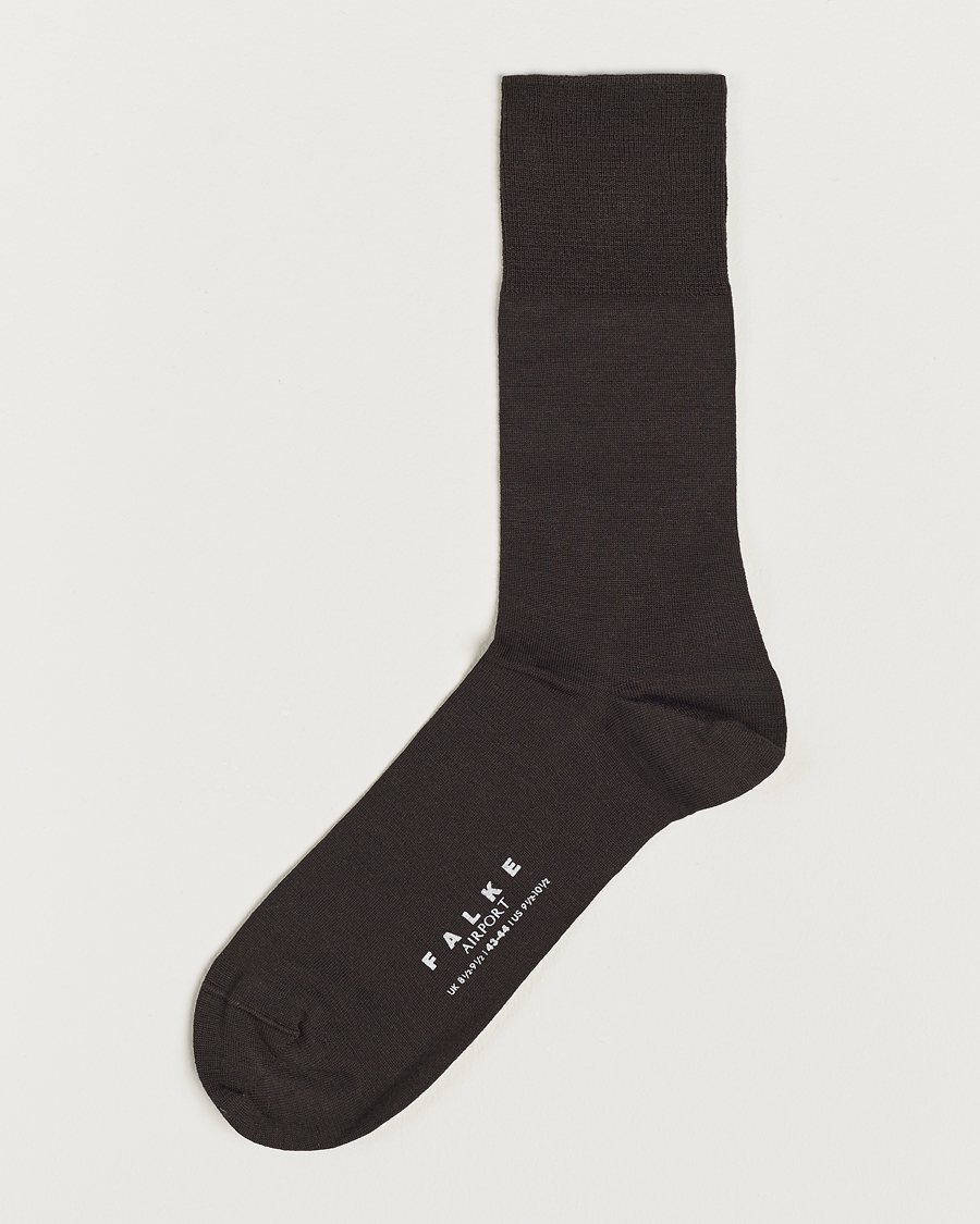 Herre | Undertøy | Falke | Airport Socks Brown