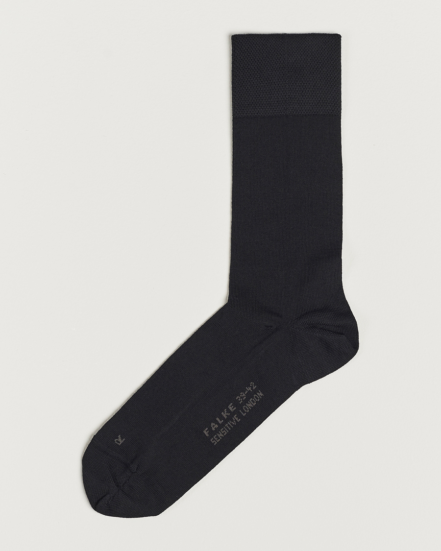 Herre | Undertøy | Falke | Sensitive Socks London Black