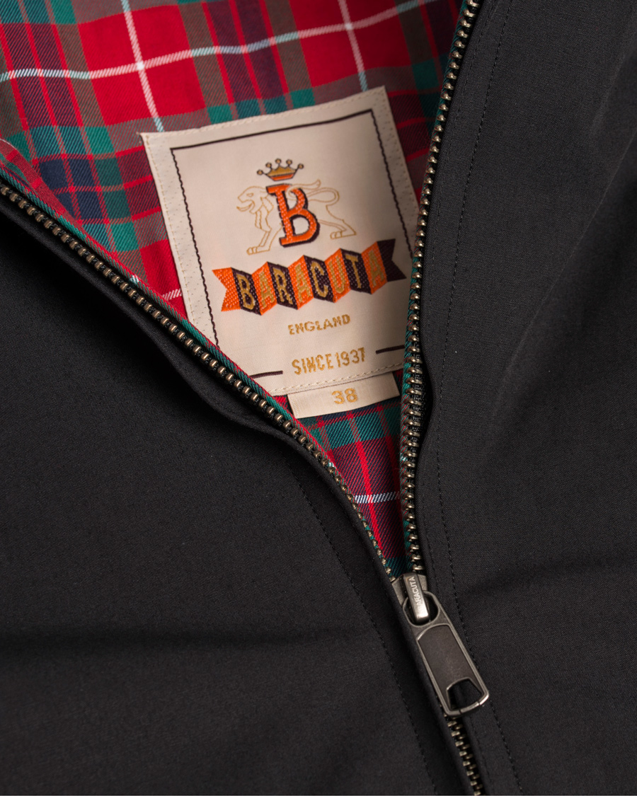 Herre | Jakker | Baracuta | G9 Original Harrington Jacket Black