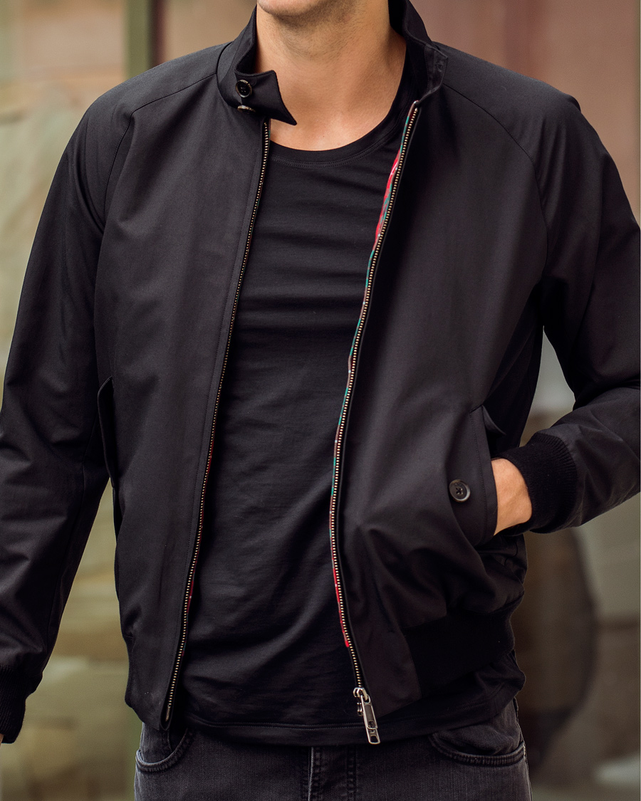 Herre | Jakker | Baracuta | G9 Original Harrington Jacket Black