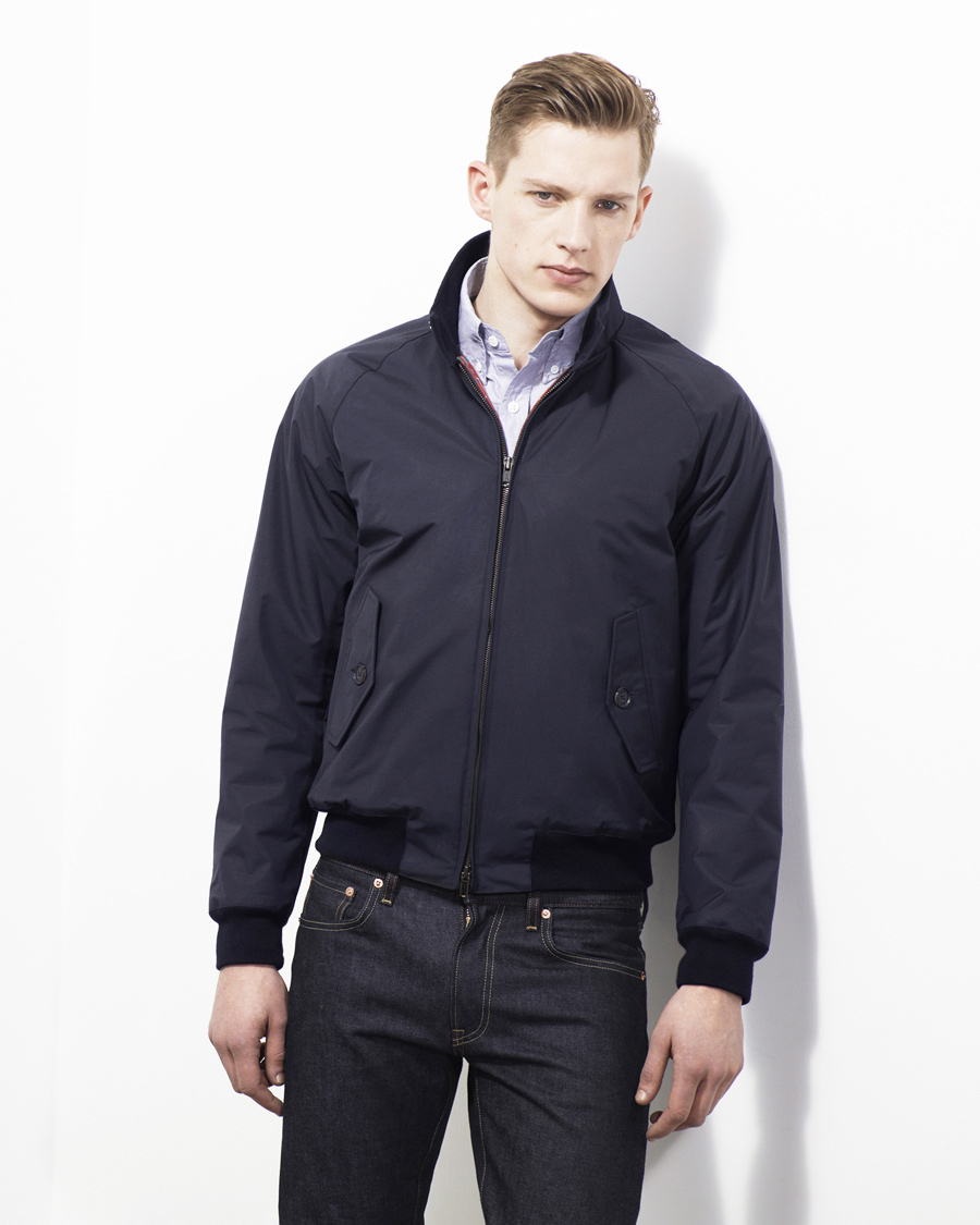 Herre | Jakker | Baracuta | G9 Original Harrington Jacket Navy