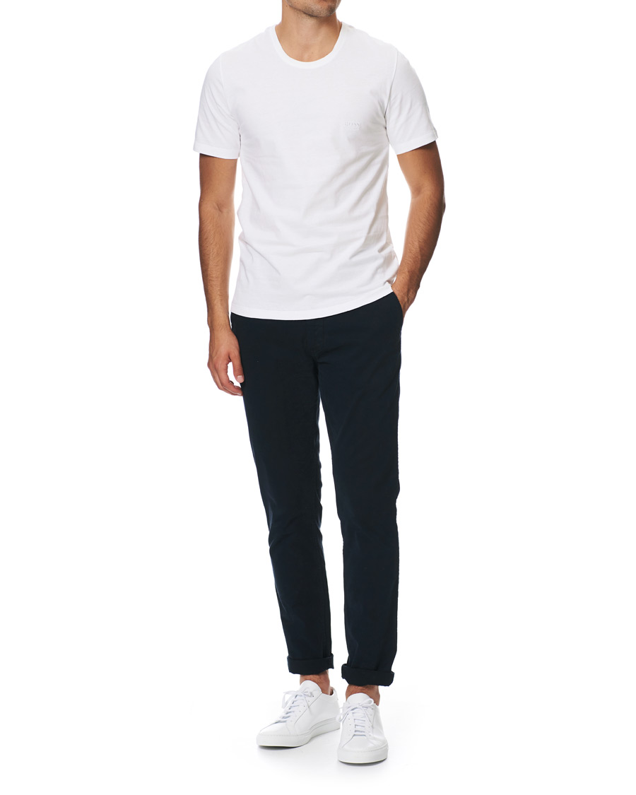 Herre | T-Shirts | BOSS BLACK | BOSS 3-Pack Crew Neck T-Shirt White