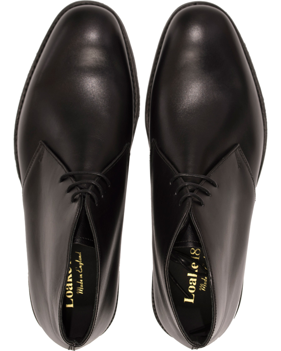 Herre | Loake 1880 Kempton Chukka Boot Black Calf | Loake 1880 | Kempton Chukka Boot Black Calf