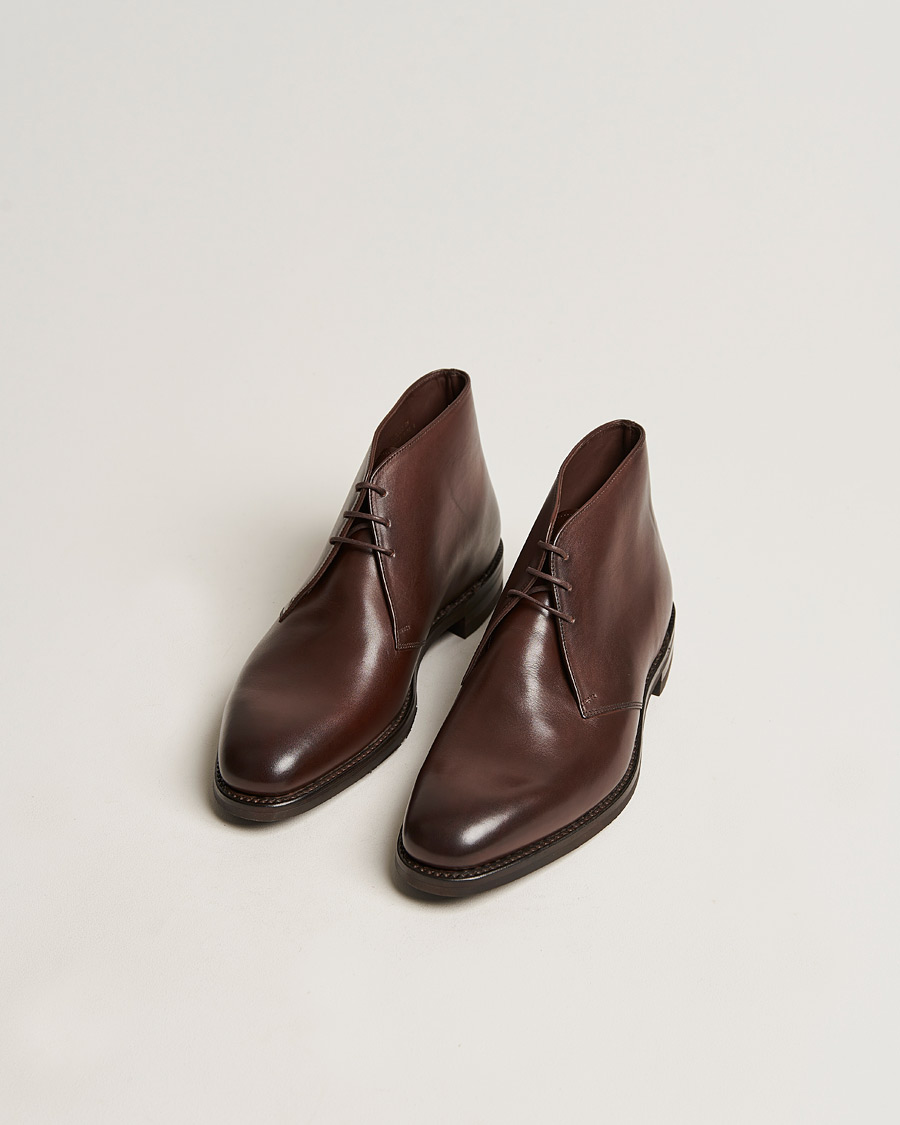 Herre | Best of British | Loake 1880 | Pimlico Chukka Boot Dark Brown Calf