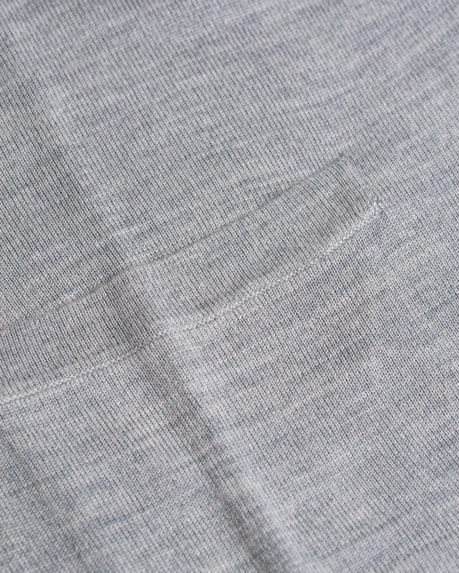 Herre | Gensere | Filippa K | Fine Merino V-Neck Cardigan Grey Melange