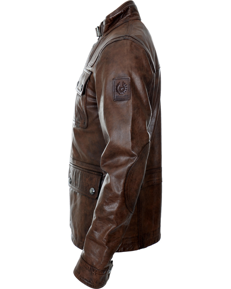 Herre | Jakker | Belstaff | Warrington 4 Pocket Field Jacket Walnut