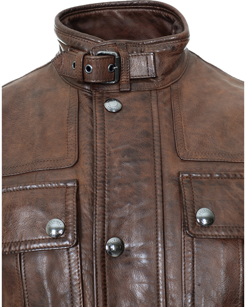 Herre | Jakker | Belstaff | Warrington 4 Pocket Field Jacket Walnut