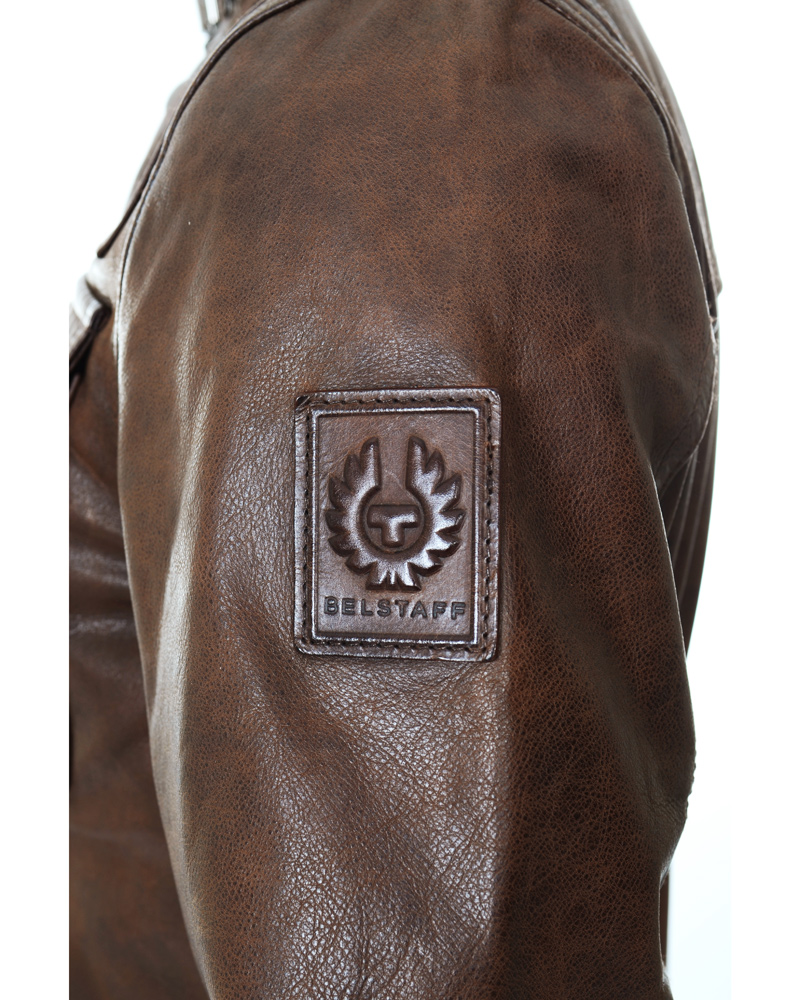 Herre | Jakker | Belstaff | Warrington 4 Pocket Field Jacket Walnut