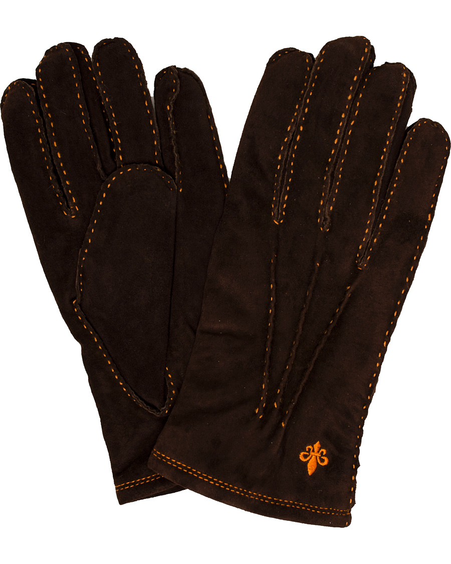 Herre | Morris Suede Gloves Brown | Morris | Suede Gloves Brown