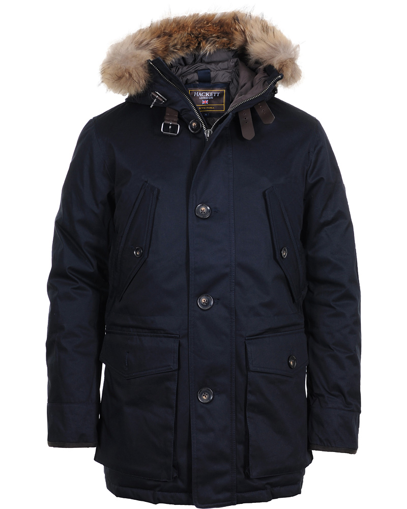 Hackett arctic on sale parka navy
