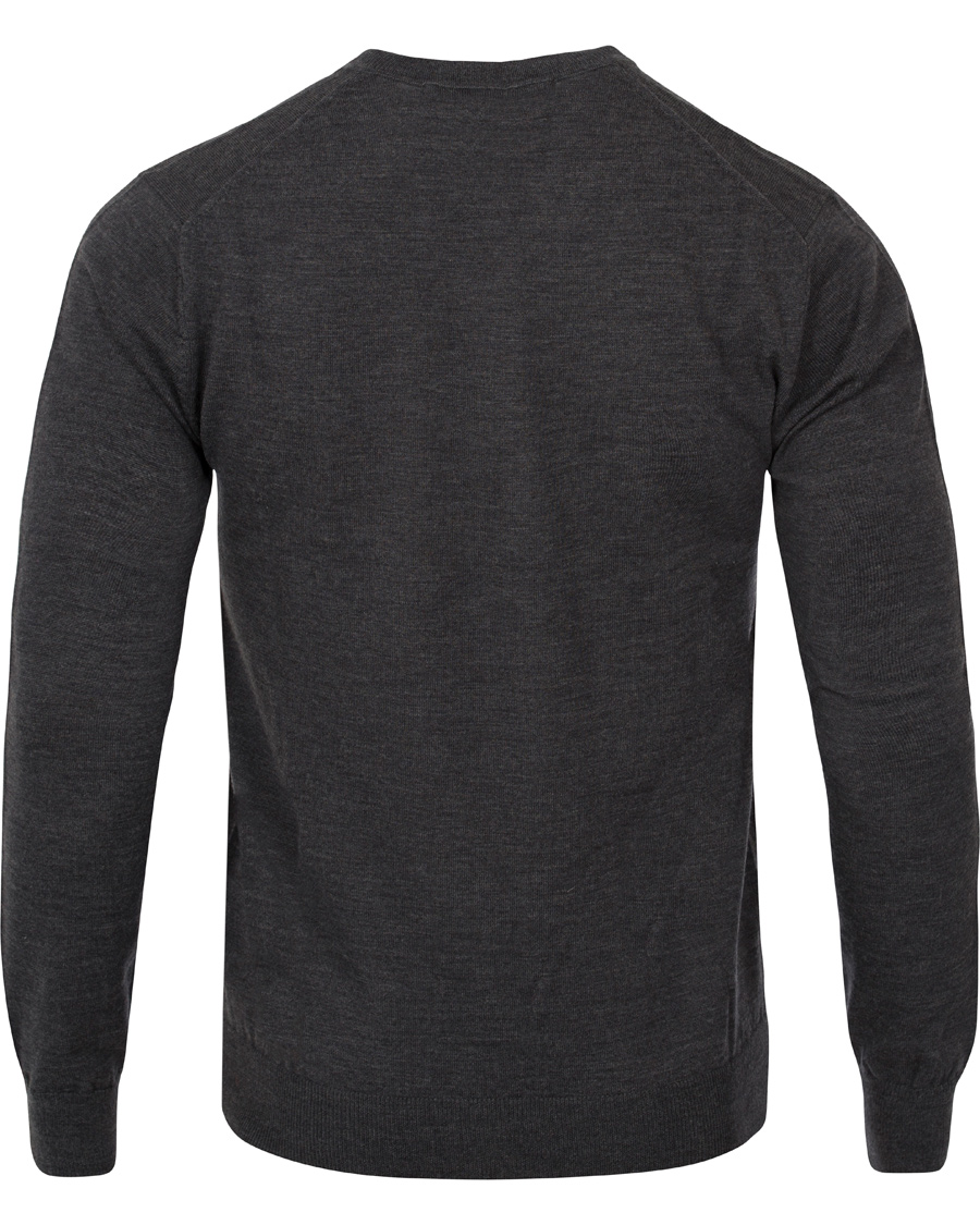 Herre | Gensere | Tiger of Sweden | Harvard V-Neck Pullover Dark Grey