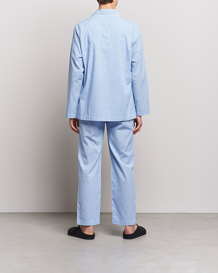 Herre | Pyjamaser | Polo Ralph Lauren | Pyjama Set Mini Gingham Blue