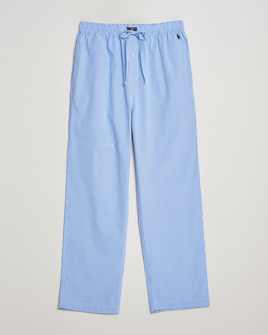 Herre | Pyjamaser og badekåper | Polo Ralph Lauren | Pyjama Pant Mini Gingham Blue