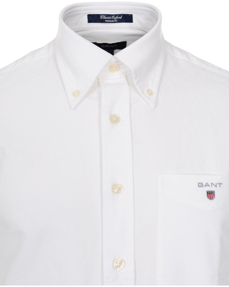 Herre | Skjorter | GANT | Classic Oxford Regular Fit Shirt White