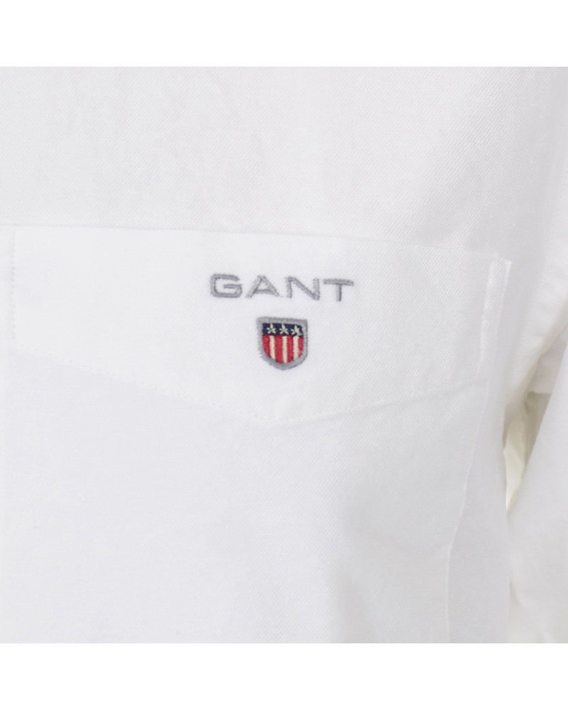 Herre | Skjorter | GANT | Classic Oxford Regular Fit Shirt White